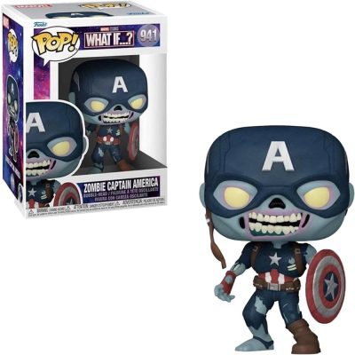 Funko Pop Marvel What If...? Captain America Zombie 941