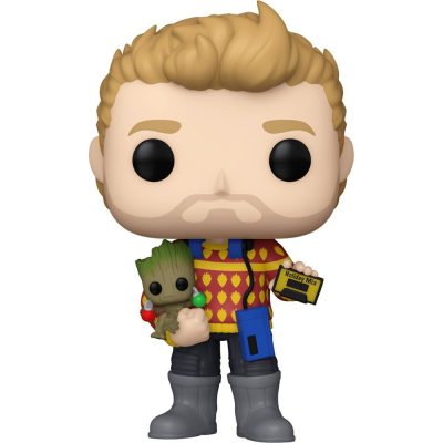 Funko Pop Star-Lord With Groot 1125 (Holiday) (Marvel)