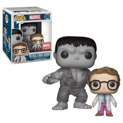 Funko Pop The Hulk And Bruce Banner 284