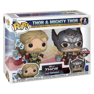 Funko Pop Thor And Mighty Thor (2-Pack) (Thor Love And Thunder)