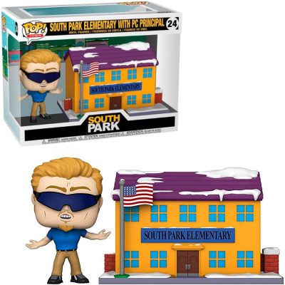 Funko Pop Town - South Park Elementary With Pc Principal 24