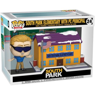 Funko Pop Town - South Park Elementary With Pc Principal 24
