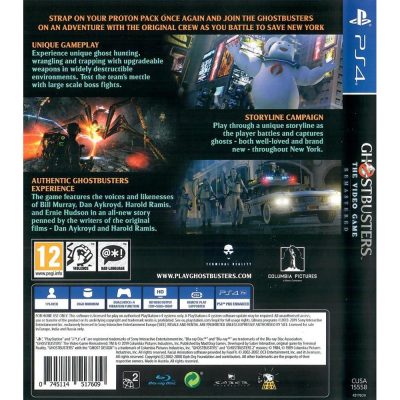 Ghostbusters The Video Game Remastered Ps4