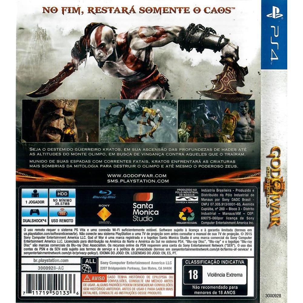God Of War Iii Remasterizado Ps4 #2