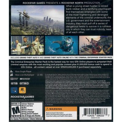 Grand Theft Auto V Premium Edition Xbox One