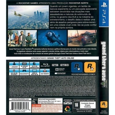Grand Theft Auto V Ps4 #1