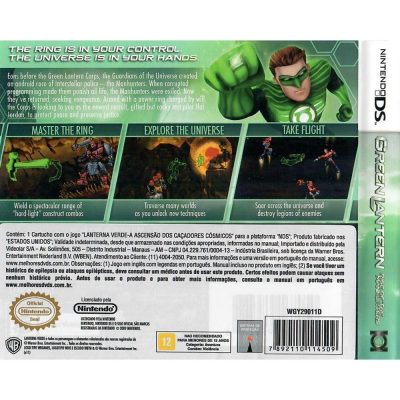 Green Lantern Rise Of The Manhunters Nintendo Ds