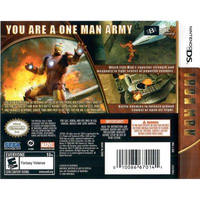 Iron Man Nintendo Ds