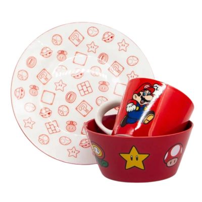 Kit Cafe Da Manha - Super Mario (Breakfast)
