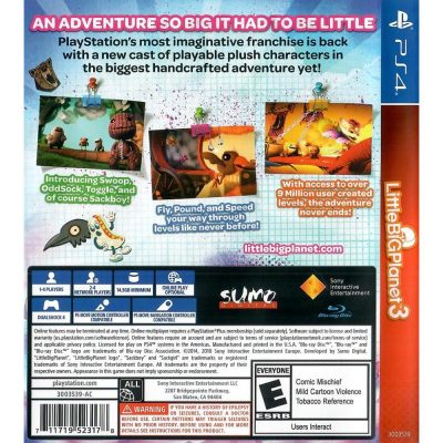 Littlebigplanet 3 Ps4