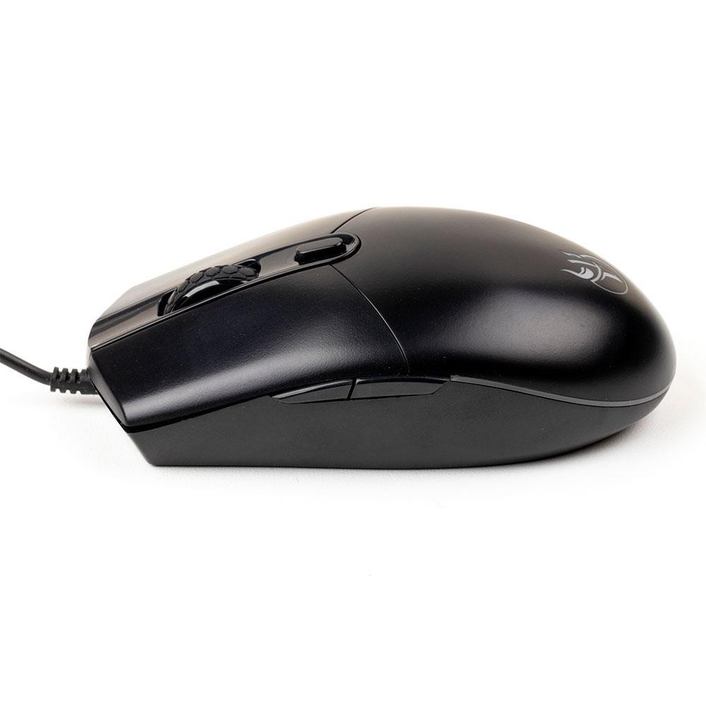 Mouse Gamer Com Fio Kross Pulse Usb 6.400 Dpi Preto Ke-Mg105