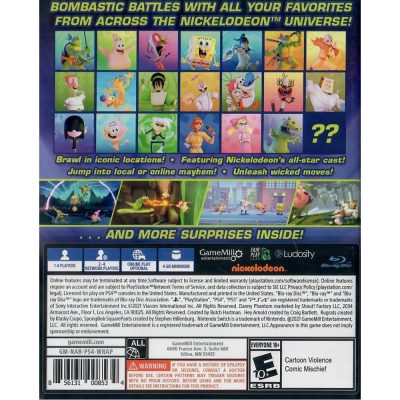 Nickelodeon All Star Brawl Ps4