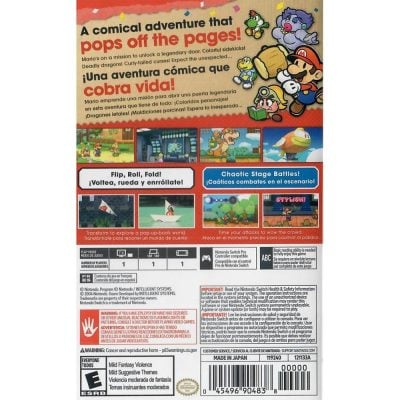 Paper Mario The Thousand Year Door Nintendo Switch