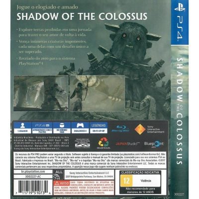 Shadow Of The Colossus Ps4 #2