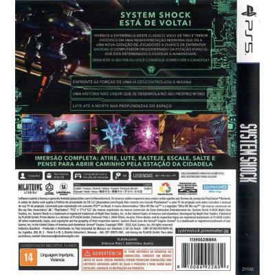 System Shock Ps5 #2 (Capa)
