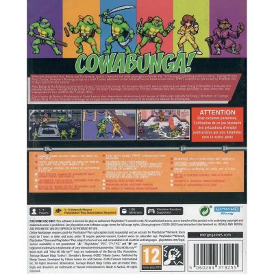 Teenage Mutant Ninja Turtles Shredders Revenge Ps5