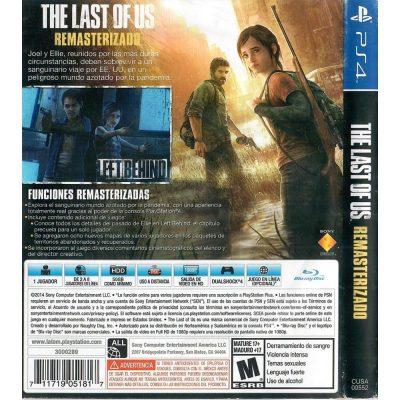The Last Of Us Remasterizado Ps4 #3