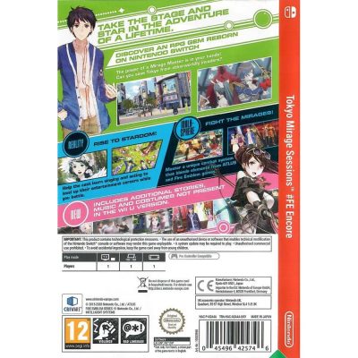 Tokyo Mirage Session #Fe Encore Nintendo Switch