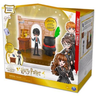 Wizarding World Harry Potter Magical Minis Potions Classroom With Exclusive Harry Potter Figure