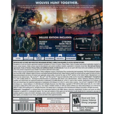 Wolfenstein Young Blood Deluxe Edition Ps4