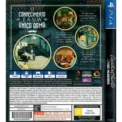 Agatha Cristie The Abc Murders Ps4 #2