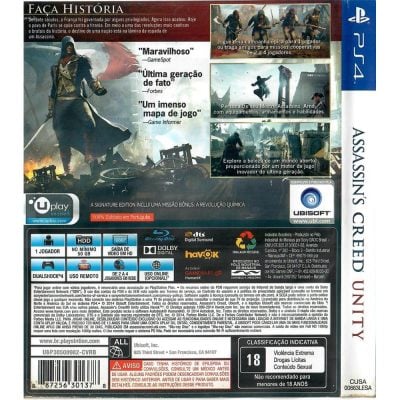Assassins Creed Unity Ps4 #2