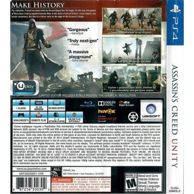 Assassins Creed Unity Ps4 #2