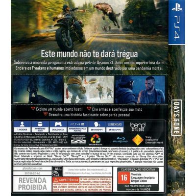 Days Gone Ps4