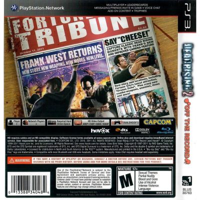 Dead Rising 2 Off The Record Ps3 #1
