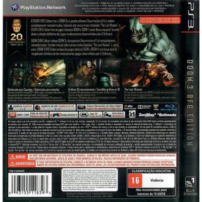 Doom 3 Bfg Edition Ps3