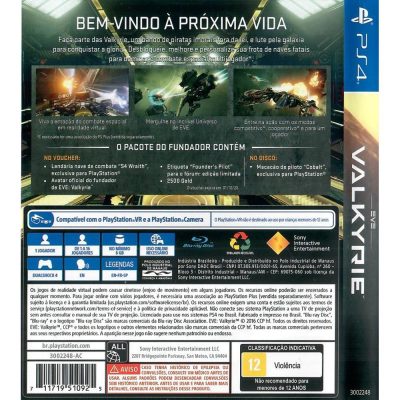 Eve Valkyrie Ps4