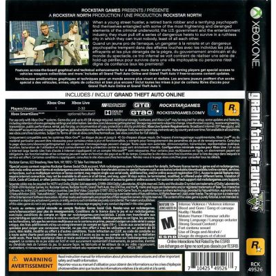 Grand Theft Auto V Xbox One #1