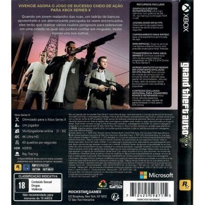 Grand Theft Auto V Xbox Series X