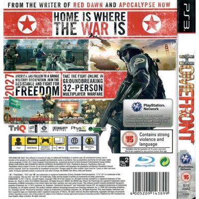 Homefront Ps3 #1