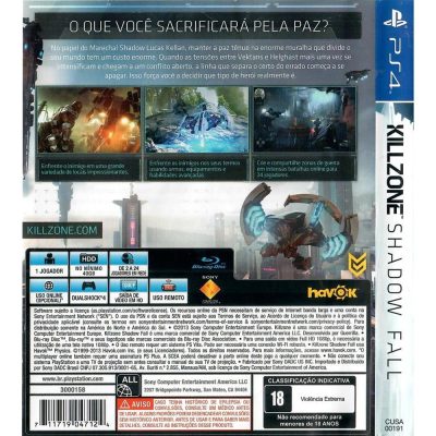 Killzone Shadow Fall Ps4 #1