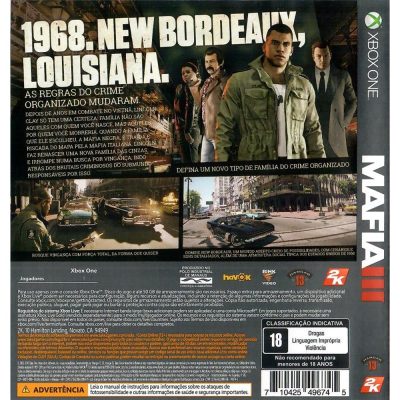 Mafia Iii Xbox One #1 (Com Mapa)