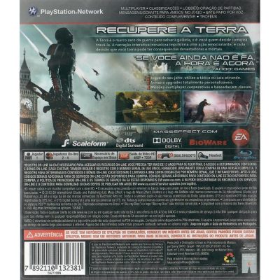 Mass Effect 3 Ps3