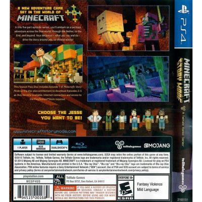 Minecraft Story Mode A Telltale Games Series Ps4 #2