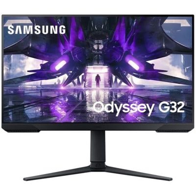 Monitor Gamer Samsung Odyssey 27", Fhd, 165Hz, 1Ms, Com Ajuste De Altura, Hdmi, Dp, Freesync, Preto, Série G32