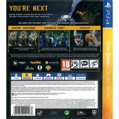 Mortal Kombat 11 Ps4 (Em Inglês) (Código Usado)