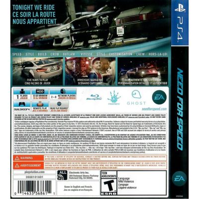 Need For Speed Ps4 #1