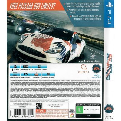 Need For Speed Rivals Ps4 #1