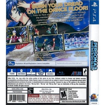 Persona 3 Dancing In Moonlight Ps4 #1 (Encarte Impresso)