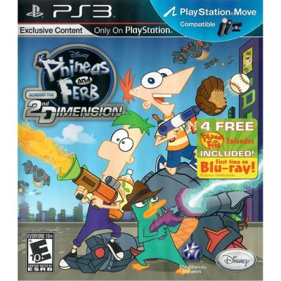 Phineas And Ferb Across The 2Nd Dimension Ps3 (Sem Manual)