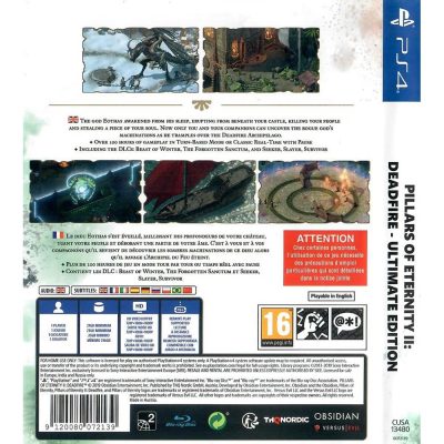 Pillars Of Eternity Ii Deadfire Ultimate Edition Ps4