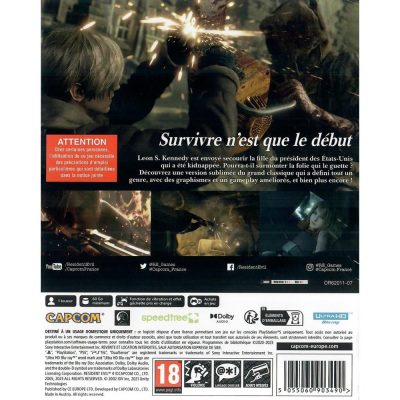 Resident Evil 4 Remake Ps5 (Steelbook) (Europeu) (Com Luva)