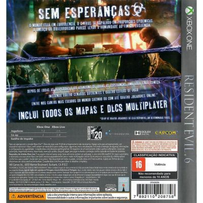 Resident Evil 6 Xbox One #1
