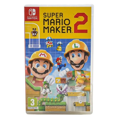 (Somente A Capa) Super Mario Maker 2 Nintendo Switch