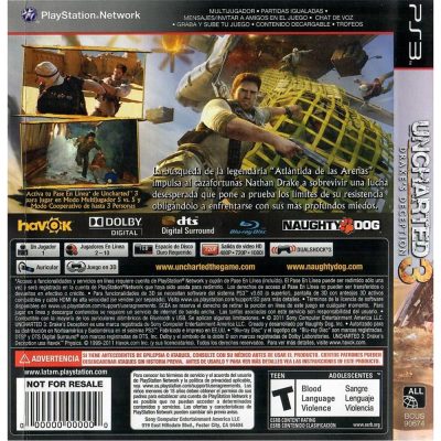 Uncharted 3 Drakes Deception Ps3 #2