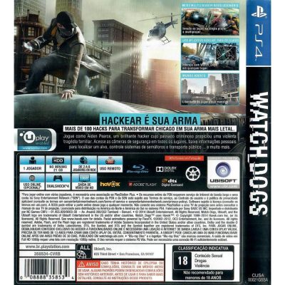 Watch Dogs Ps4 #1